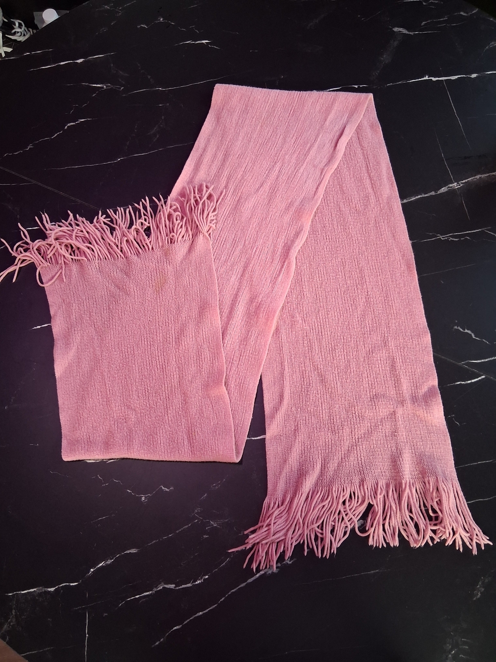 Pink Women's Fringe Scarf - Brand: